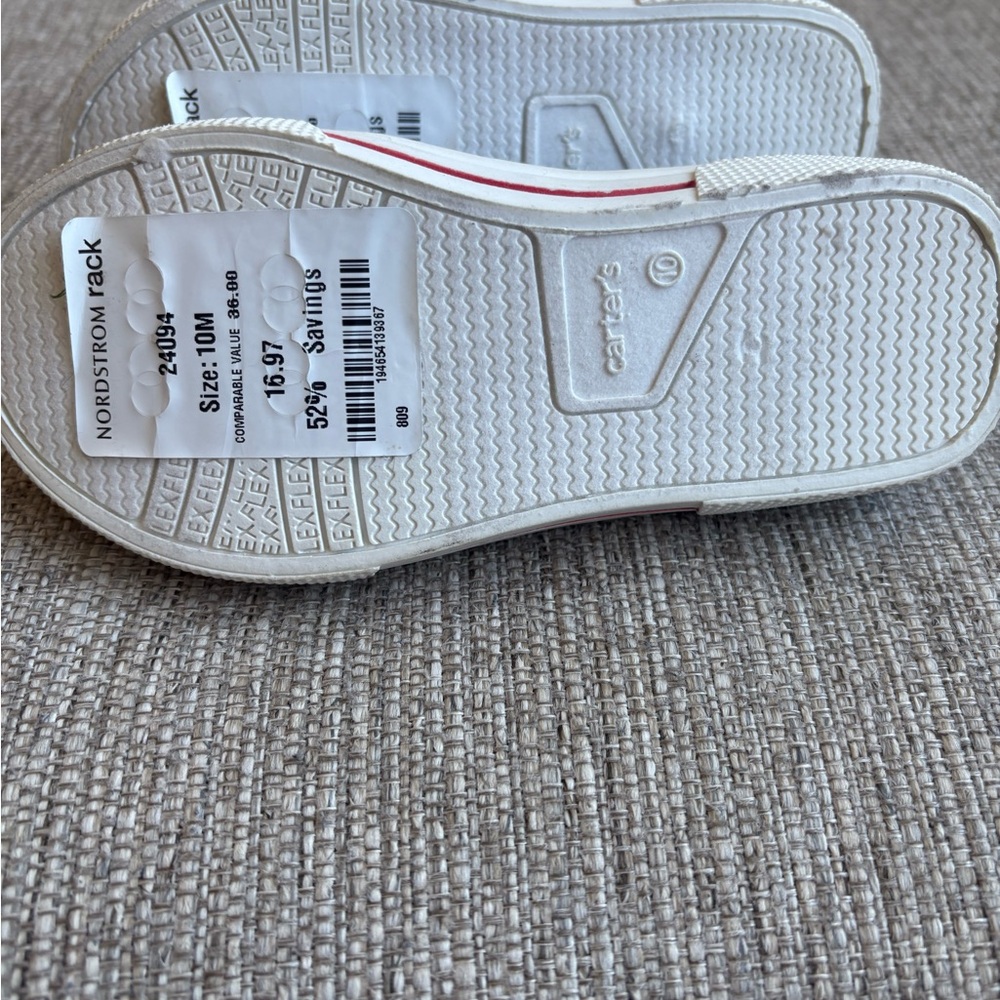 Carter's Navy Slip-On Sneakers with Multicolor Car Print - Picture 3 of 3